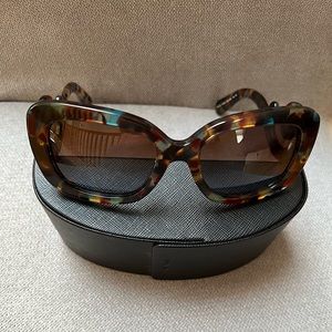 Prada Tortoise Swirl Sunglasses